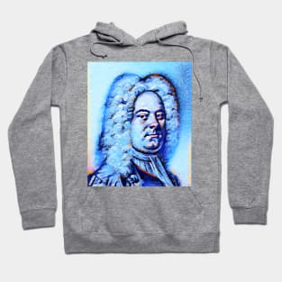 George Frideric Handel Portrait | George Frideric Handel Artwork | George Frideric Handel Painting 14 Hoodie